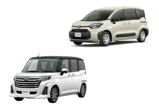 シエンタとルーミーを比較!トヨタ最小ミニバンとコンパクトハイトワゴン