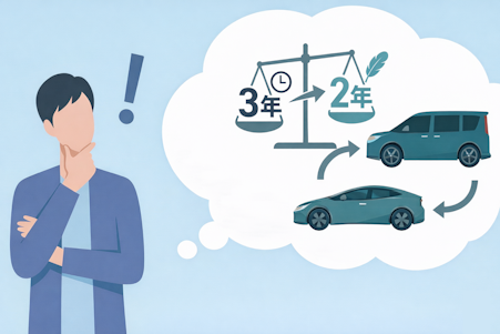 3年は長すぎる？「2年契約」の身軽さ。KINTO中古車が賢い大人に選ばれる理由