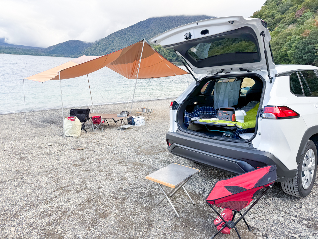 カローラクロス×浩庵キャンプ