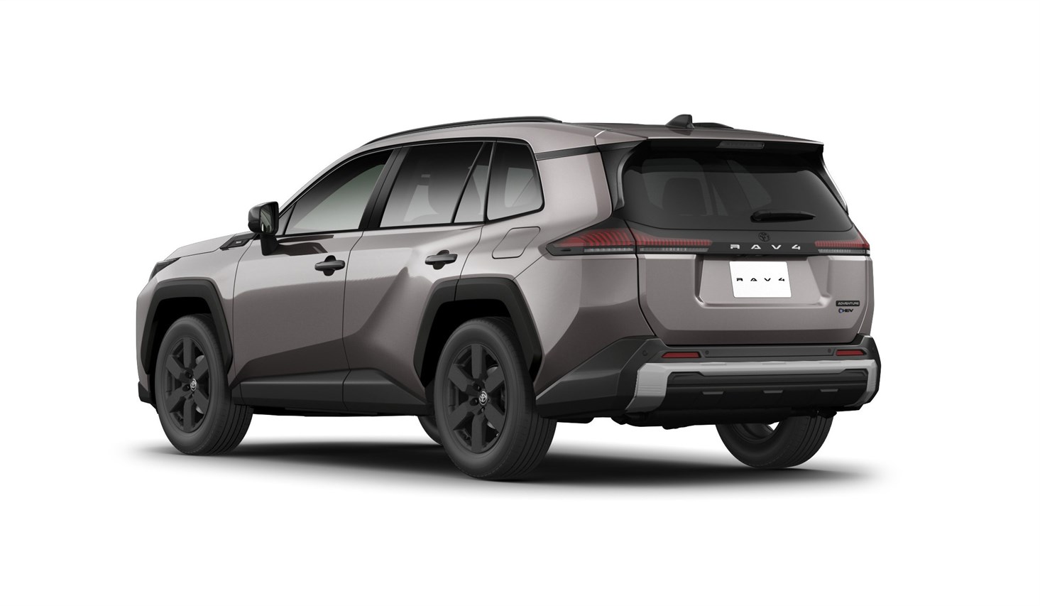 新型RAV4 Adventure（ハイブリッド車）（アーバンロック）のリヤ