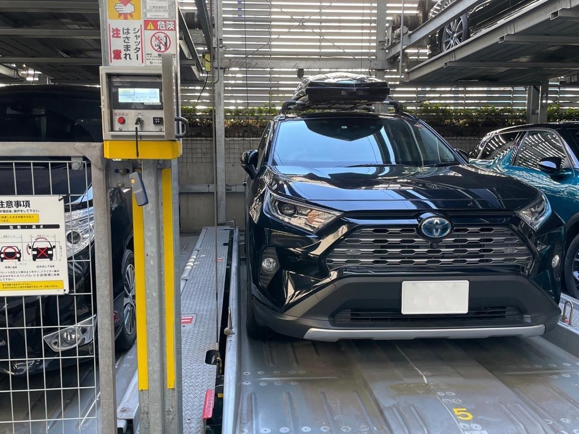 わが家の機械式駐車場