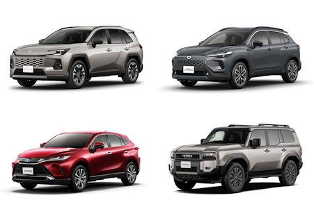 新型RAV4サイズ徹底比較！カローラクロス、ハリアー等と比較