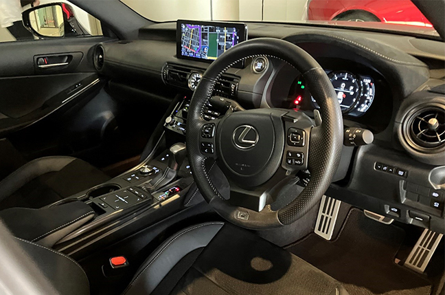 LEXUS IS500 F SPORT Performance 試乗レビュー 内装