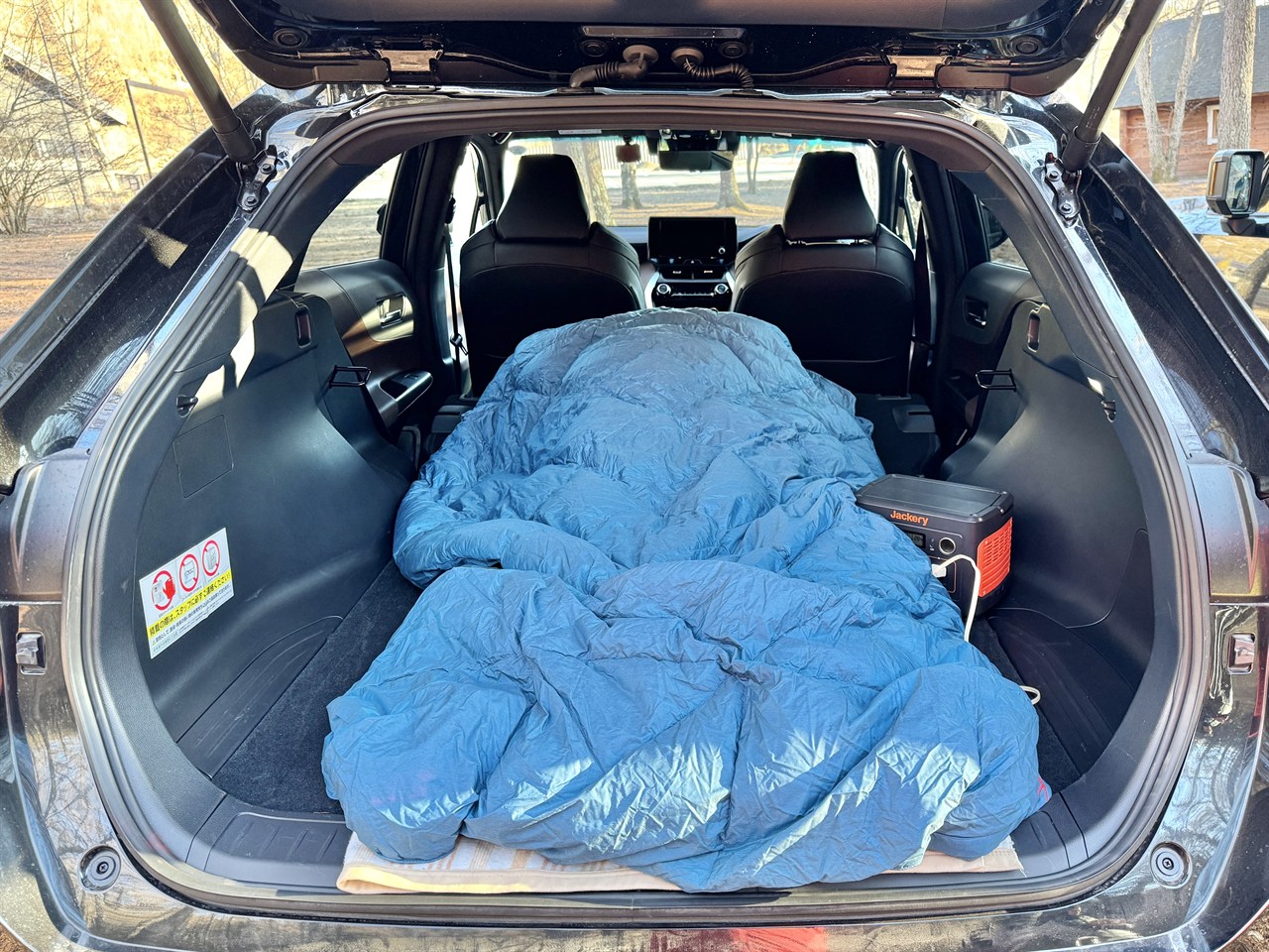 ハリアー車中泊