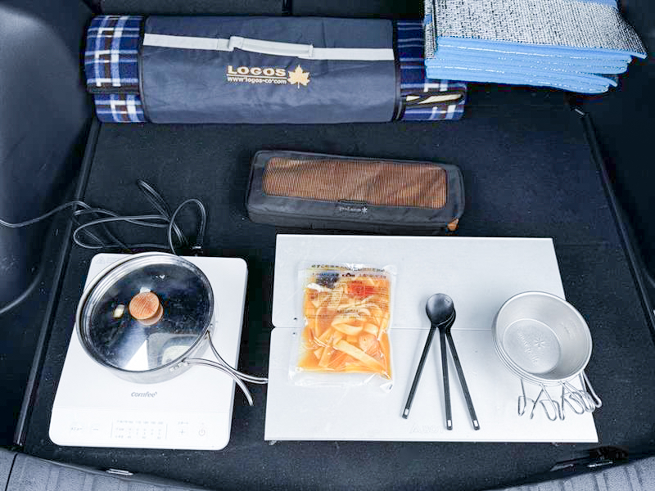 ほうとうの調理の様子