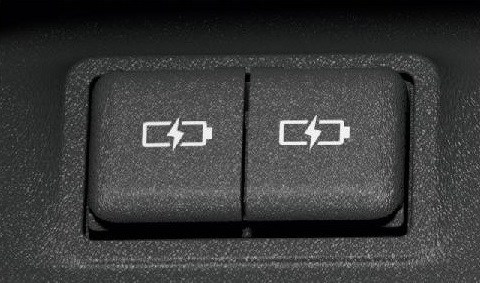 充電用USB端子（Type-C）2個［シフトサイドポケット前方］