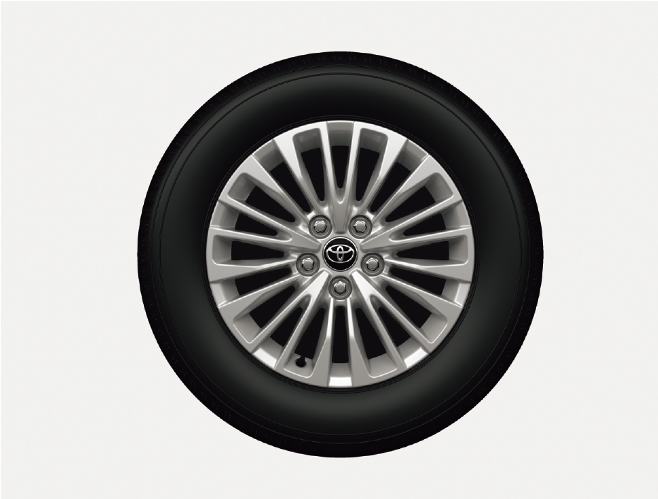 新型ヴェルファイアのタイヤ・ホイール メーカーオプション Z Premier