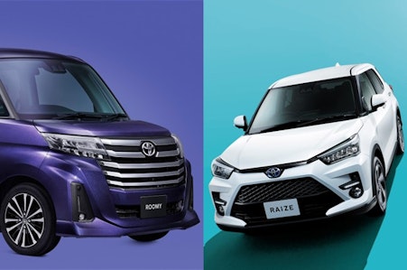 ライズとルーミーを比較!コンパクトSUVとコンパクトハイトワゴン